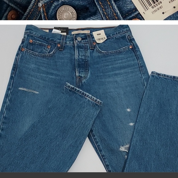 Levi’s Wedgie jeans from Free People size 27 reposh - Picture 3 of 4